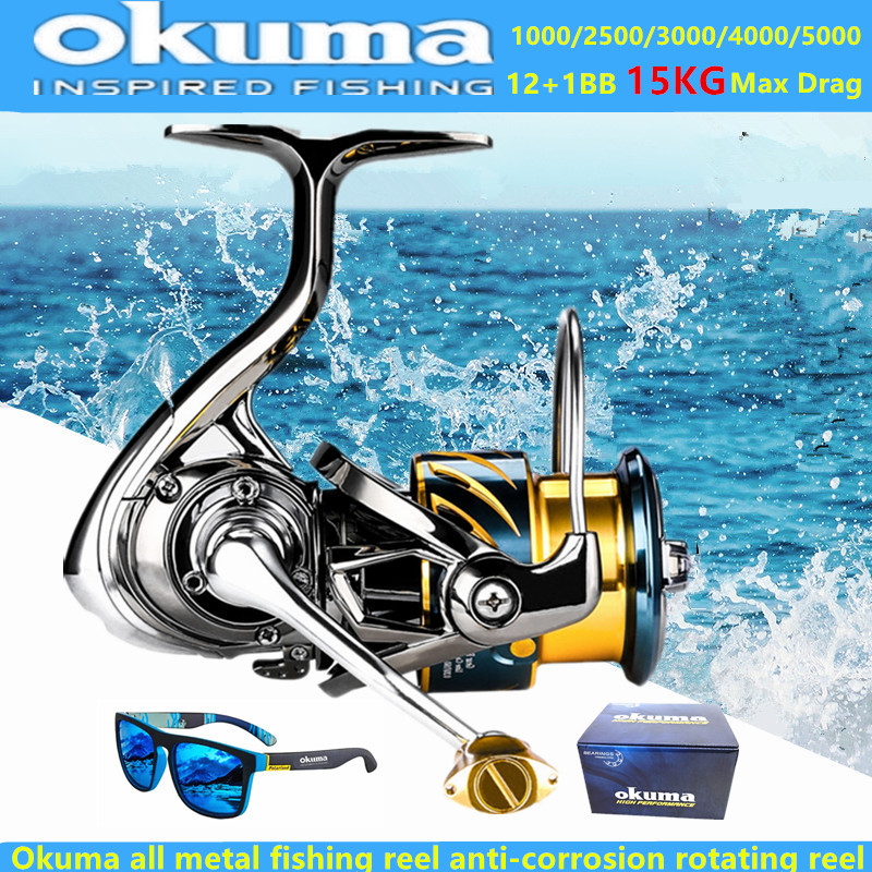 Okuma All Metal Fishing Reel 1 - đánh giá và giá Kastking Reel Zephyr