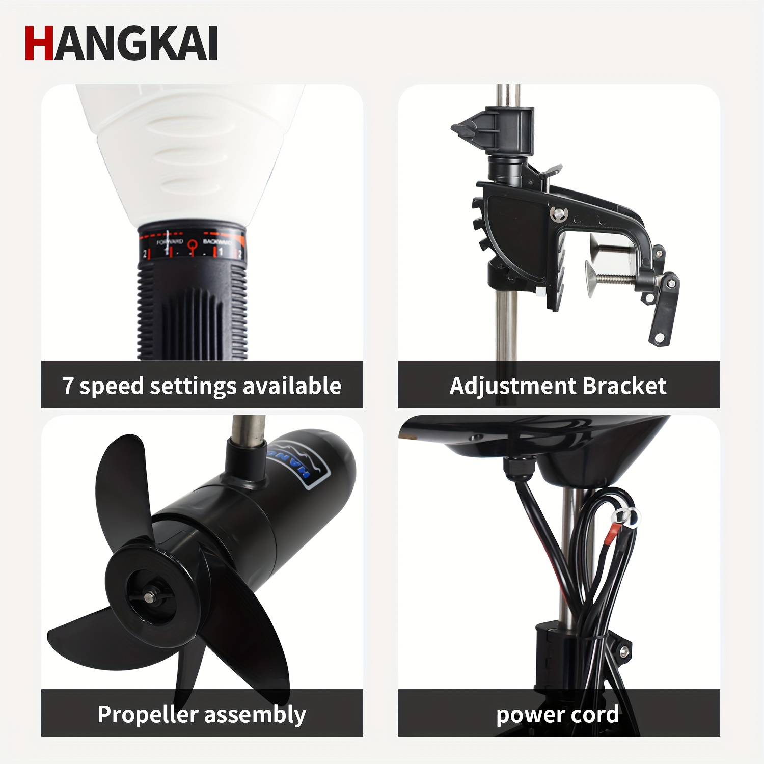 KOETSU HANGKAI 55/65 LBS Thrus - đánh giá và giá Fishing Boat Outboard Motor