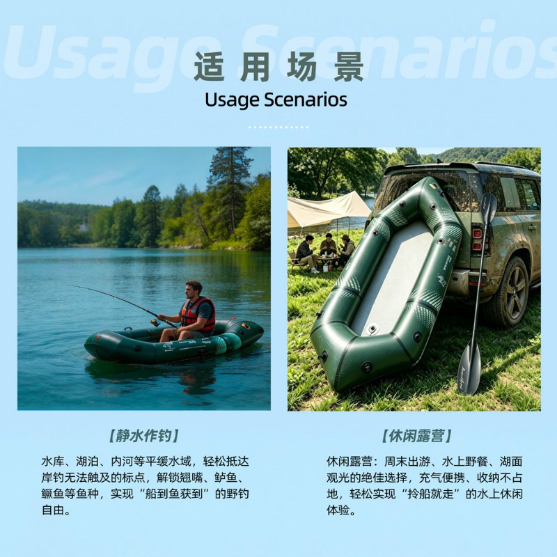 BLFst Fly Fishing Boat TPU Bac - đánh giá và giá Fishing Boat Inflatable