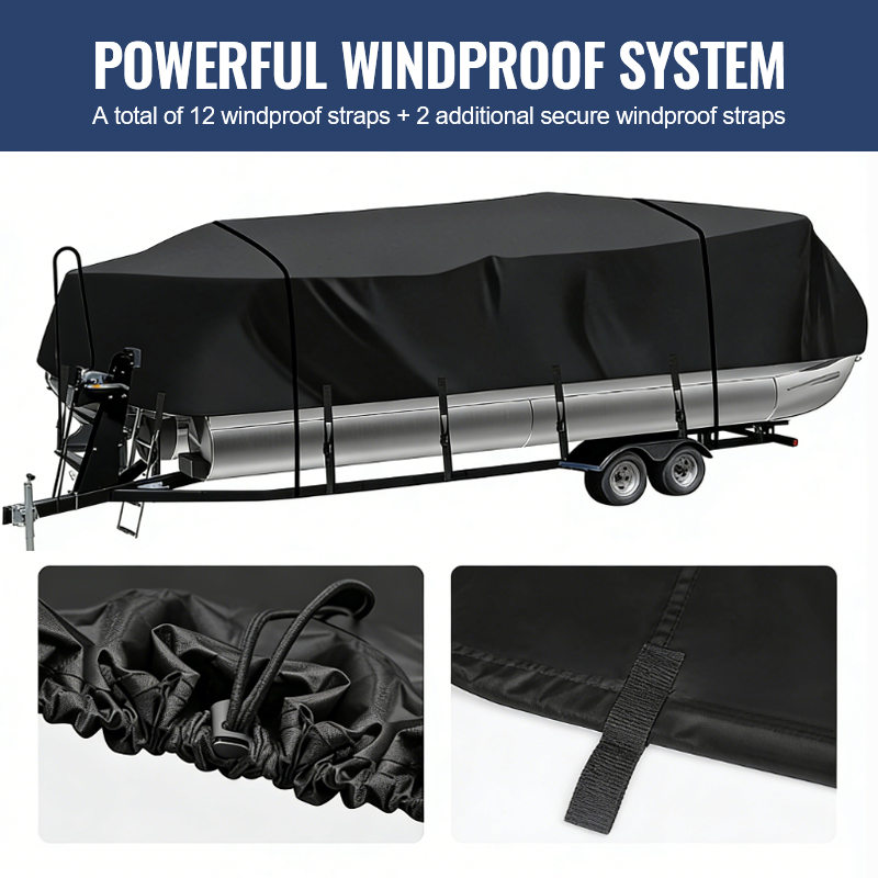 Oxford Waterproof Boat Cover L - đánh giá và giá Fishing Boat Cover