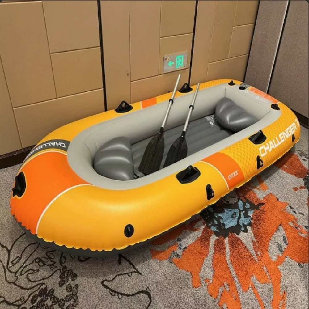 2-person 4-person thick kayak, - đánh giá và giá Fishing Boat Inflatable
