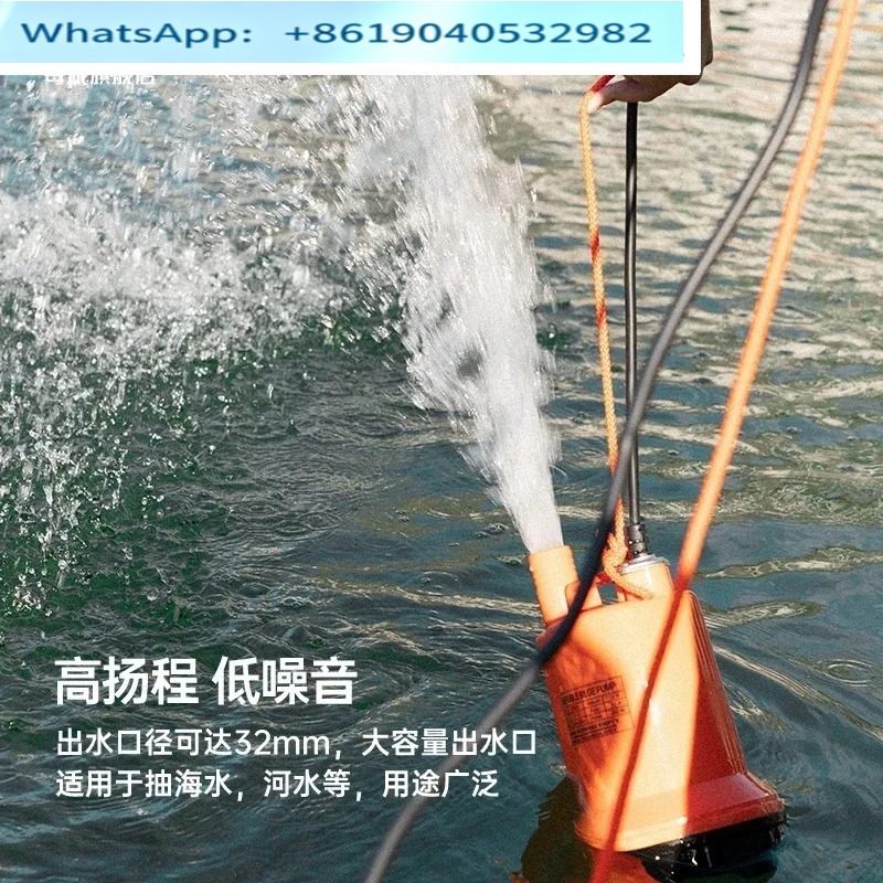 Marine bilge pump 12V24v DC su - đánh giá và giá Fishing Boat Bilge Pump