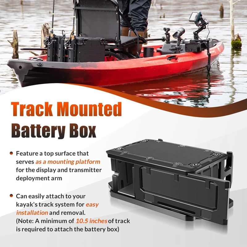 Track Mounted Battery Box for  - đánh giá và giá Fishing Boat Steering Wheel