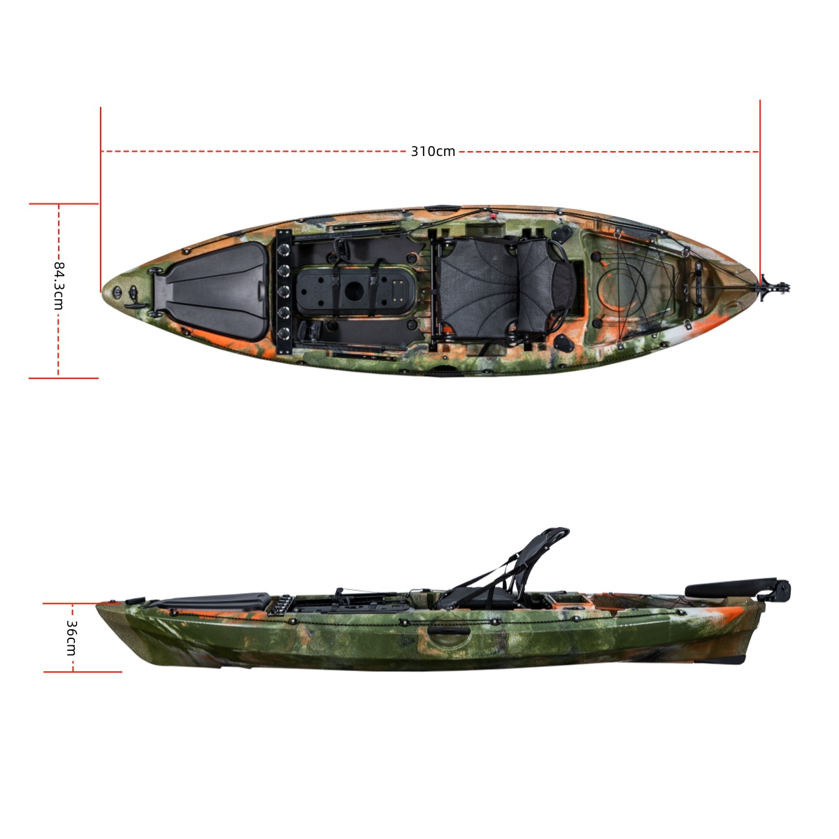 First-class Single Fishing Kay - đánh giá và giá Fishing Boat Seat