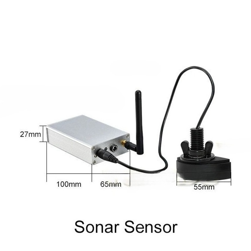 FF918-CWL Remote Control Bait  - đánh giá và giá Fishing Boat Depth Finder