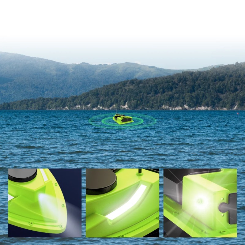 D19 GPS RC Bait Boat 600M 4 Ho - đánh giá và giá Fishing Boat Gps