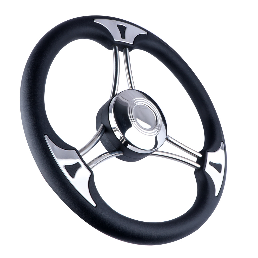 ANDYMARINE 13.5 Inch Stainless - đánh giá và giá Fishing Boat Steering Wheel